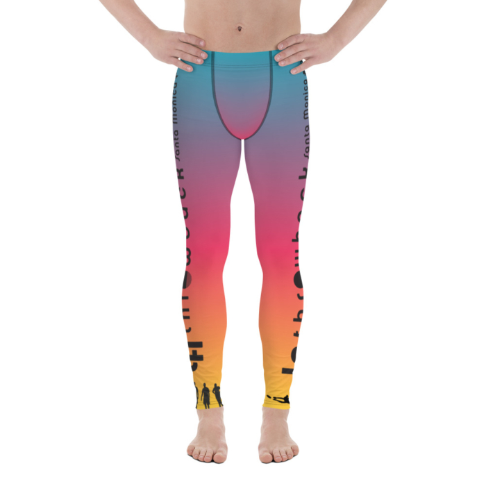 LATB 2019 Men's Leggings aqua/red/gold