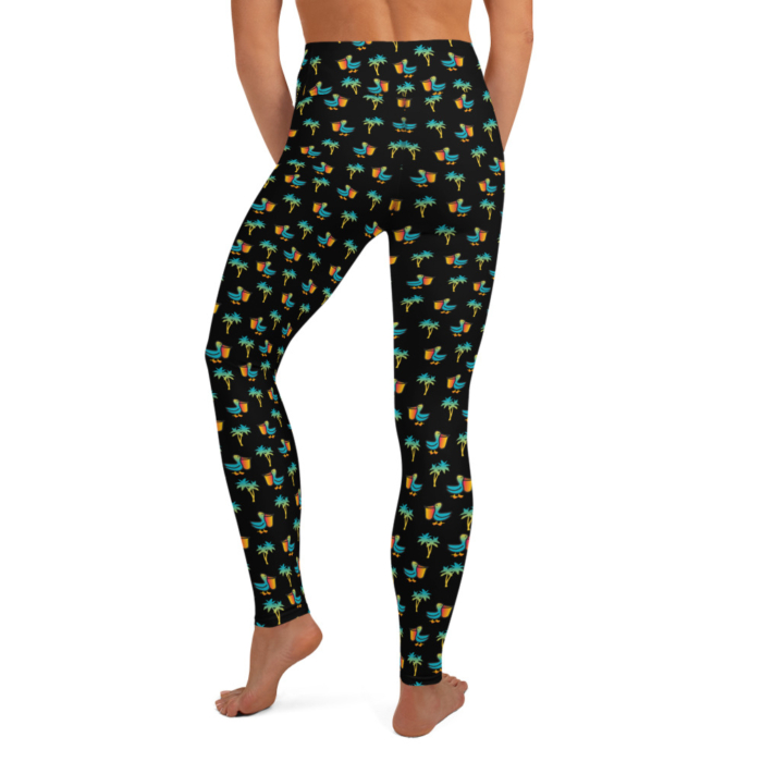 LATB 2022 Womens Leggings pelican pattern - Image 4