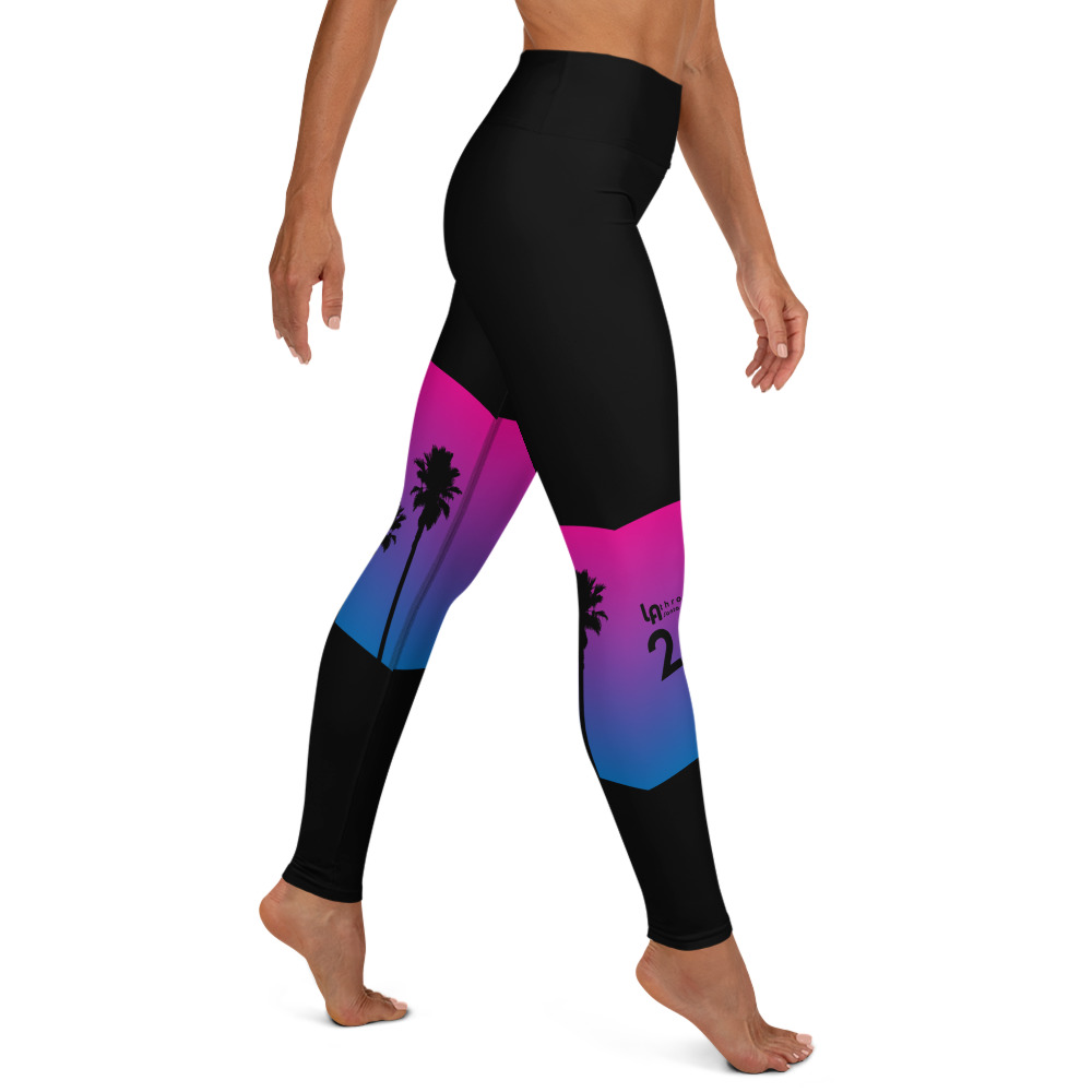 Download LATB 2020 Womens Leggings black diagonal stripe - LA ...