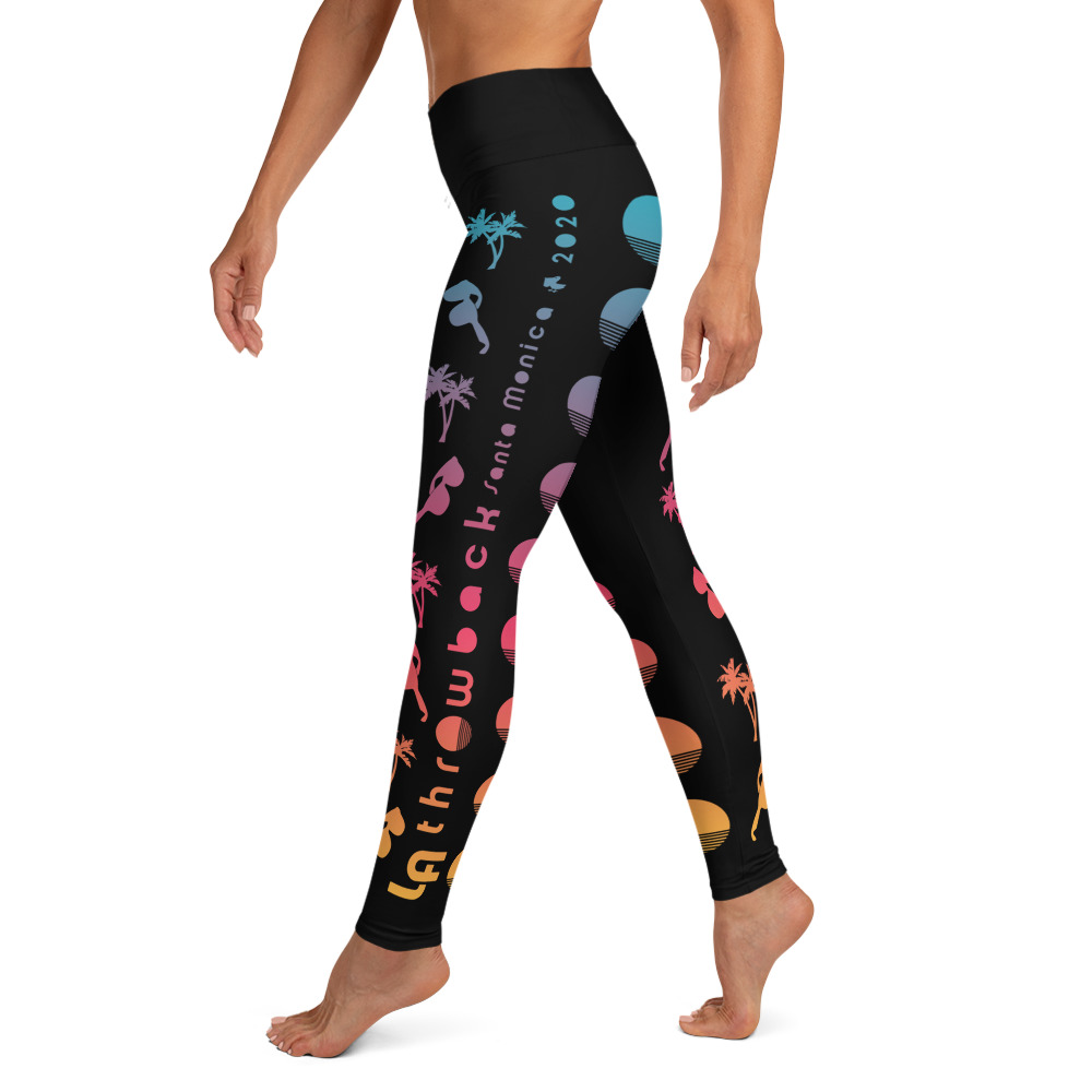 Download LATB 2020 Womens Leggings black - rainbow - LA Throwback ...