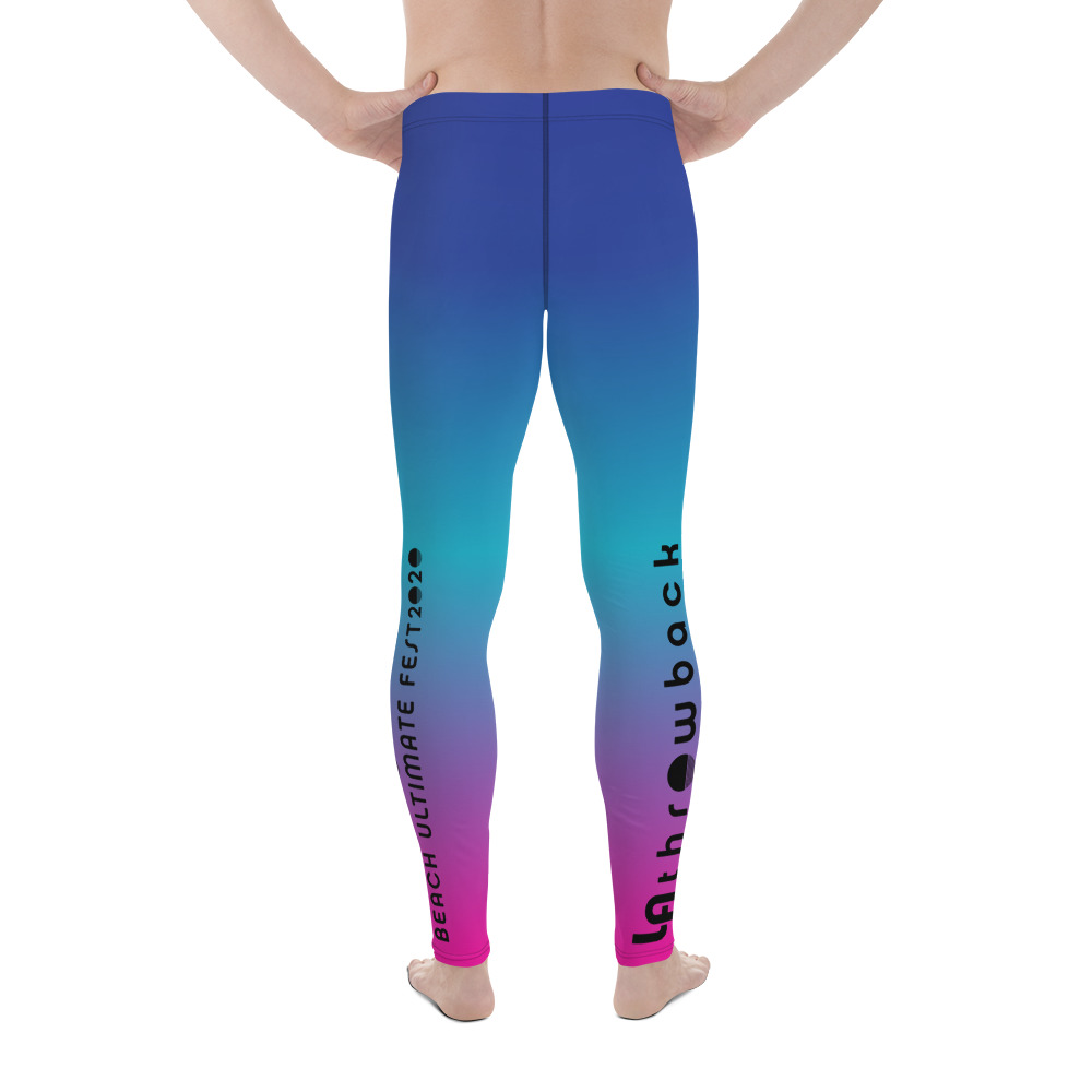 Download LATB2020 Men's Leggings blue-pink - LA Throwback Foundation