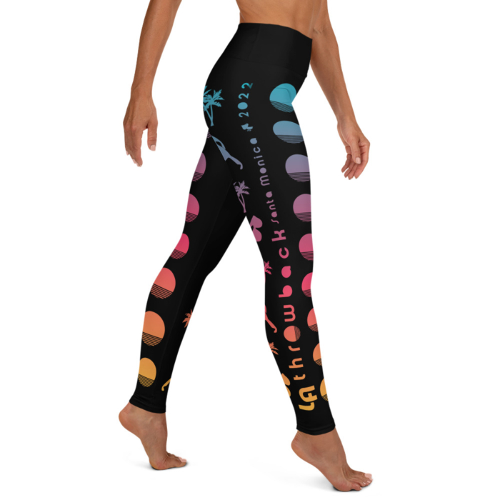 LATB 2022 Womens Leggings black - rainbow