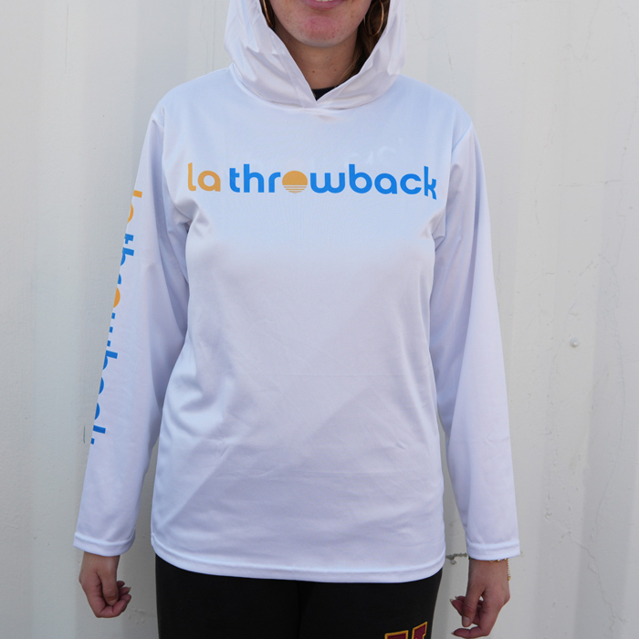 White long Sleeve LATB Hoodie