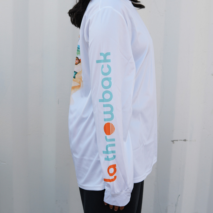 White Long Sleeve 2025 Watercolor logo - Image 5