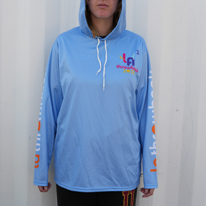 Light Blue long hoodie 2025 - Image 3