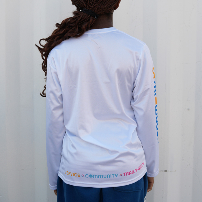 White long sleeve LATB shirt - Image 3