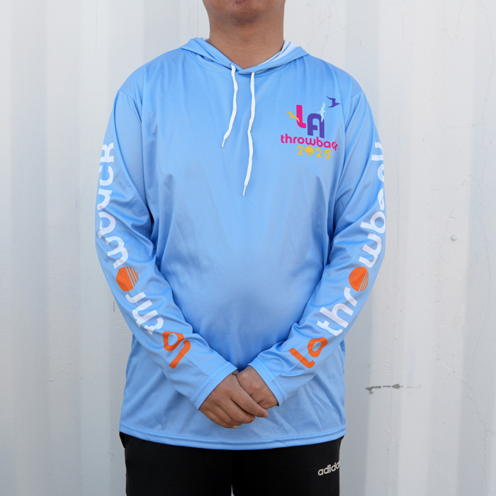 Light Blue long hoodie 2025