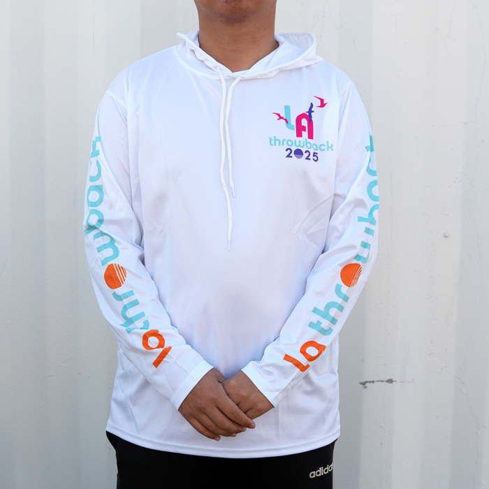 White long sleeve hoodie 2025 - Image 2